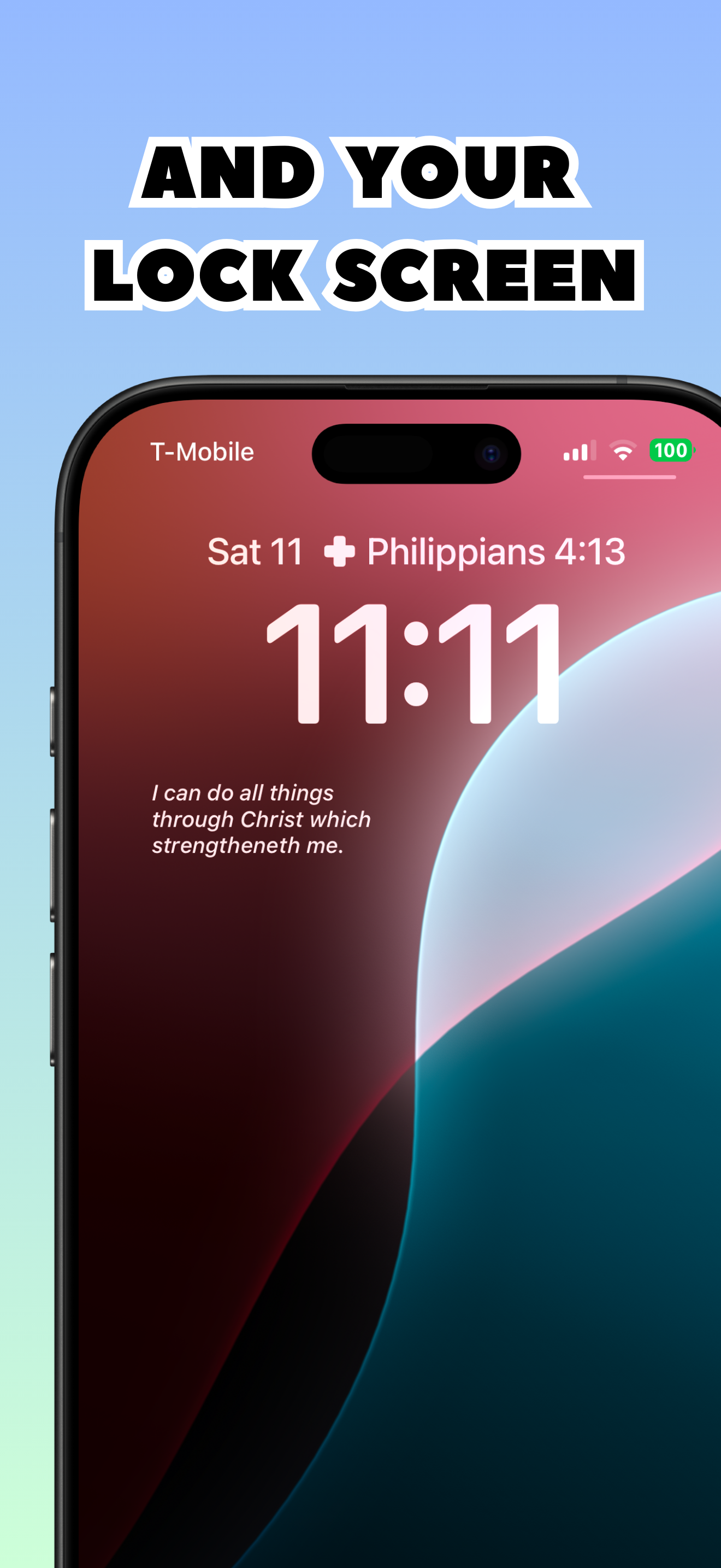 Daily Bible Verse Widget screenshot